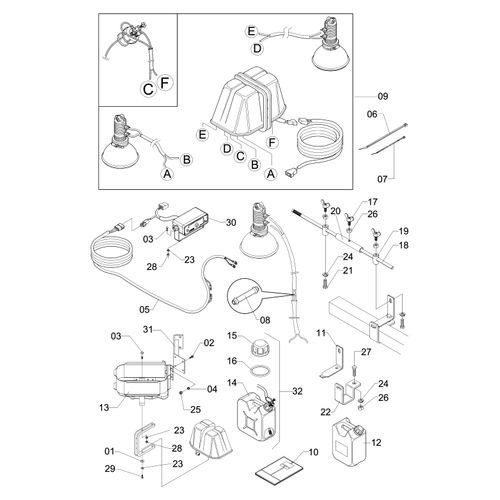 KIT MARCADOR DE LINHA ADV3000 RUS - 860873 - VERSÃO - 0-0/0-  -0