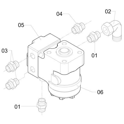 DIRECAO HIDROSTATICA COM CONEXOES 867639 (CONJUNTO COMPLETO) DIRECAO HIDROSTATICA COM CONEXOES 867639 (CONJUNTO COMPLETO)