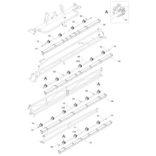 CONJUNTO-RAMAL 500 QUADRIJET C/CANALETA - 871961 - VERSÃO - SAP-2014/7-  -0