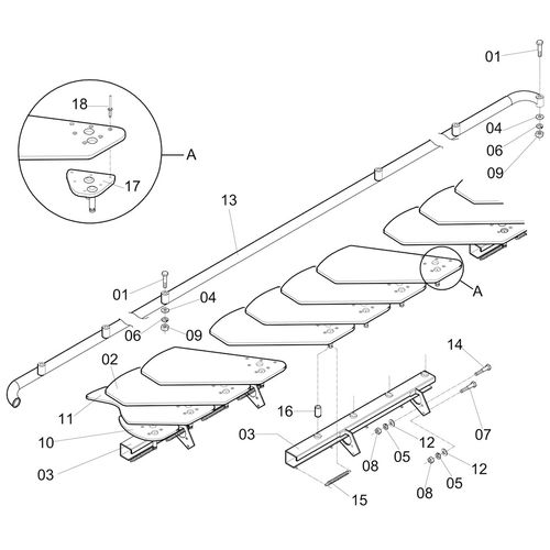 RECOLHEDOR DIREITO - COMPLETO - 875989 - VERSÃO - SAP-2010/2-  -0