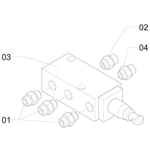 VALVULA DA DIRECAO C/ CONEXOES - 878271 - VERSÃO - SAP-2010/4-  -0