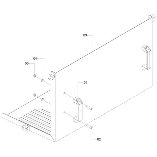 PORTA TRASEIRA COMPLETA 904276 (CONJUNTO COMPLETO)
