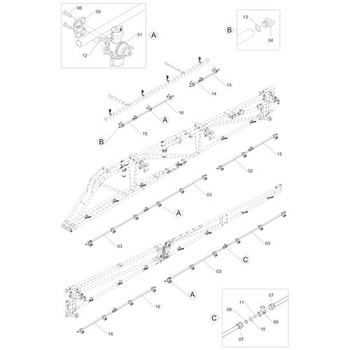 CONJUNTO RAMAL COM ESP.500 PARA 21M BIJE - 905612 - VERSÃO - SAP-2013/11-  -0