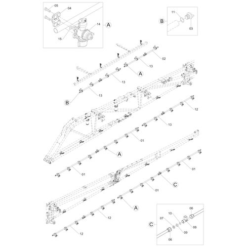 CONJUNTO RAMAL C/ ESP.35 PARA 21MTS BIJE - 906966 - VERSÃO - SAP-2013/11-  -0