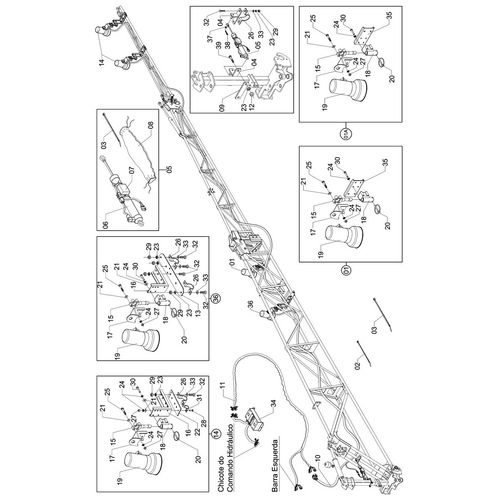 KIT SENSOR DE BARRAS UNIPORT EJ24 915801 (CONJUNTO COMPLETO)