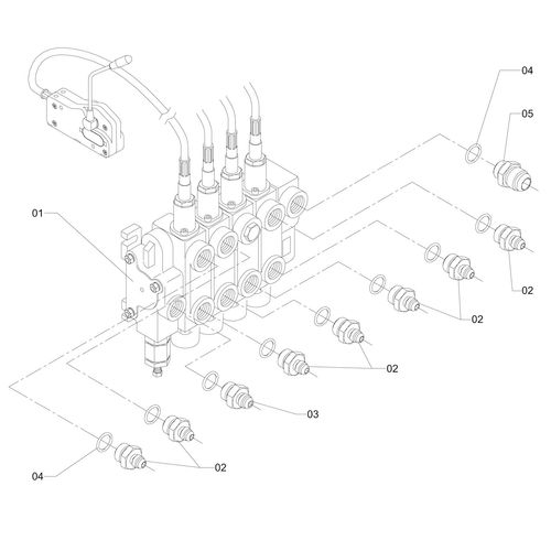 COMANDO HIDRAULICO - ACIONAM.POR CABO 918003 (CONJUNTO COMPLETO) COMANDO HIDRAULICO - ACIONAM.POR CABO 918003 (CONJUNTO COMPLETO)