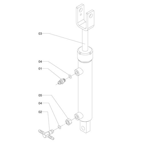 SM - CILINDRO HIDRÁULICO - CONECTOR 