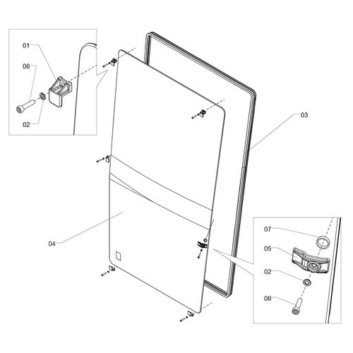 VIDRO DIREITO COMPLETO 922260 (CONJUNTO COMPLETO) VIDRO DIREITO COMPLETO 922260 (CONJUNTO COMPLETO)