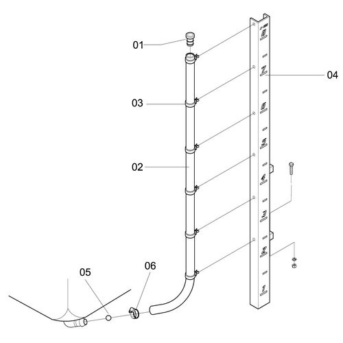 MEDIDOR DE NIVEL NR. 7 931188 (CONJUNTO COMPLETO)