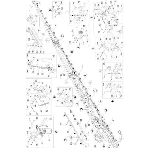 BARRA PULV.21M ADV 3000-AM 50 AGQ 952647 (CONJUNTO COMPLETO) BARRA PULV.21M ADV 3000-AM 50 AGQ 952647 (CONJUNTO COMPLETO)