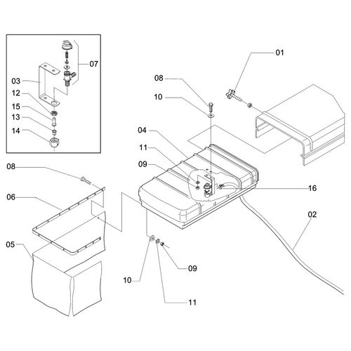 PROTETOR LATERAL - DIREITO 975813 (CONJUNTO COMPLETO) PROTETOR LATERAL - DIREITO 975813 (CONJUNTO COMPLETO)