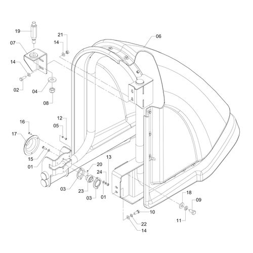 ABRE-LINHAS DIANTEIRO ESQUERDO COMPLETO - 982099 - VERSÃO - 2012/2-  -0