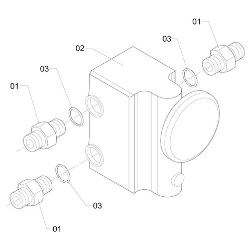 MONTAGEM HIDRÁULICA REGUL. FLUXO ESTEIRA - 997444 - VERSÃO - SAP-2010/5-  -0