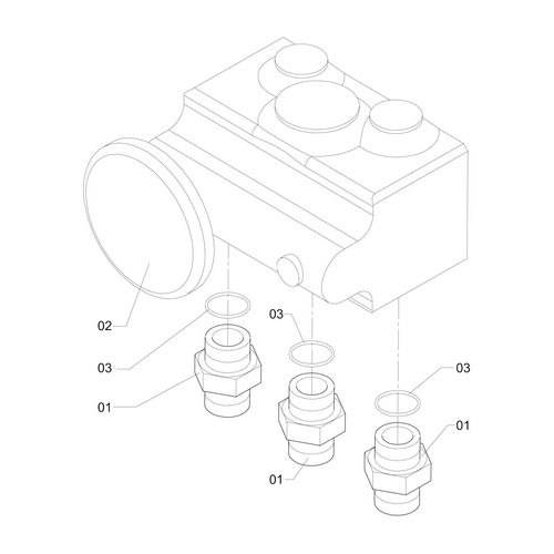 MONTAGEM HIDRÁULICA REGUL. FLUXO TRANSP. 998152 (CONJUNTO COMPLETO) MONTAGEM HIDRÁULICA REGUL. FLUXO TRANSP. 998152 (CONJUNTO COMPLETO)