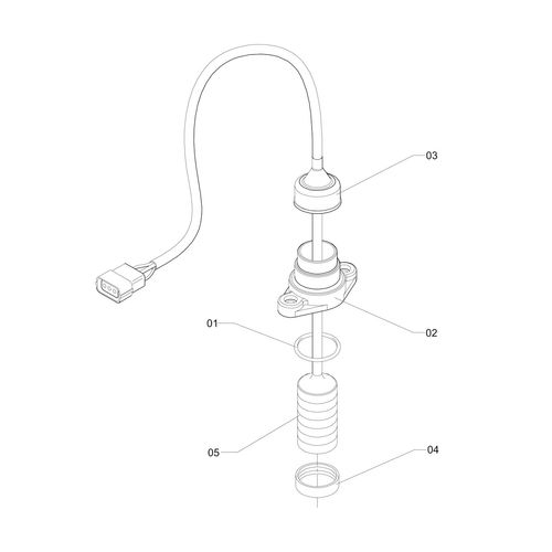 SENSOR INDUTIVO COMPLETO 999052 (CONJUNTO COMPLETO)