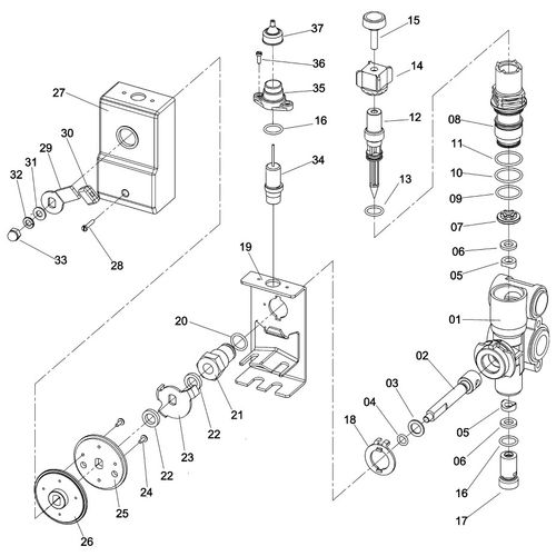 RAMAL COMPLETO POR CABO COM SENSOR - 999078 - VERSÃO - 0-0/0-  -0