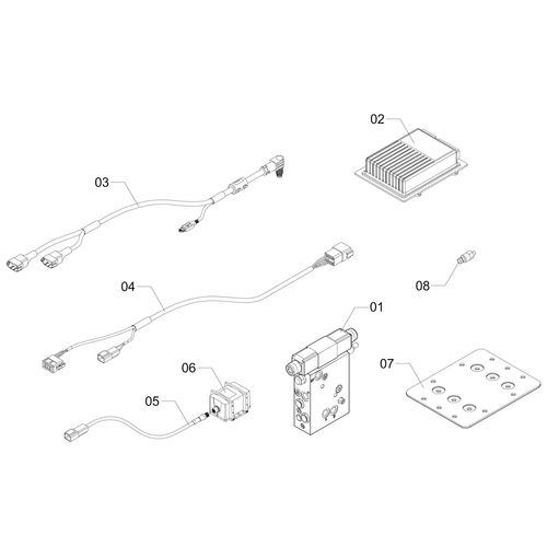 KIT AUTOPILOT AG500 TRIMBLE - P/ COMPRA - 1144994 - VERSÃO - SAP-2011/2-  -0