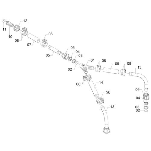 MANGUEIRAS - VÁLVULA BRAGLIA/RAMAIS 500 1147463 (CONJUNTO COMPLETO) MANGUEIRAS - VÁLVULA BRAGLIA/RAMAIS 500 1147463 (CONJUNTO COMPLETO)