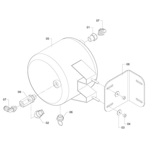 RESERVATORIO FREIO TRASEIRO - COMPLETO 1151082 (CONJUNTO COMPLETO) RESERVATORIO FREIO TRASEIRO - COMPLETO 1151082 (CONJUNTO COMPLETO)