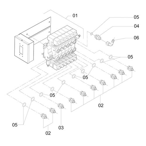 COMANDO HIDR (ELE) ADV3000-24 COMPLETO - 1151648 - VERSÃO - SAP-2009/5-  -0
