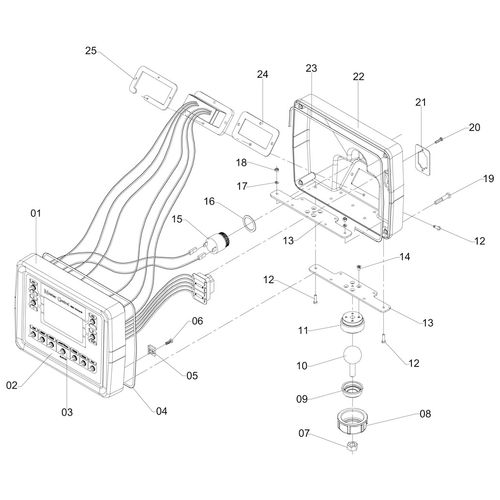 COMPUTADOR - JMC 1000/6 1152763 (CONJUNTO COMPLETO) COMPUTADOR - JMC 1000/6 1152763 (CONJUNTO COMPLETO)