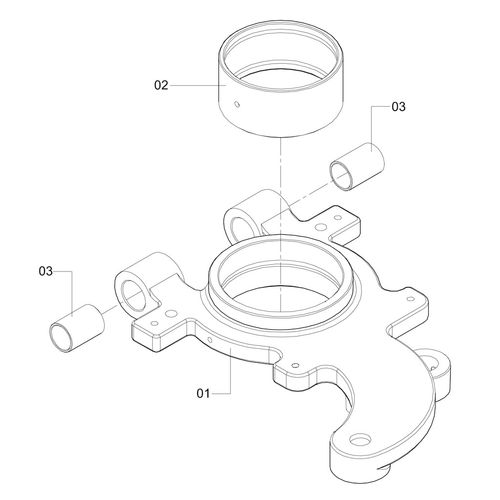 BRACO ARTICULADOR DIREITO - CONJUNTO 1154353 (CONJUNTO COMPLETO) BRACO ARTICULADOR DIREITO - CONJUNTO 1154353 (CONJUNTO COMPLETO)
