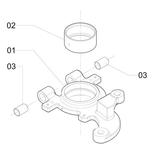 BRACO ARTICULADOR ESQUERDO - CONJUNTO 1154438 (CONJUNTO COMPLETO) BRACO ARTICULADOR ESQUERDO - CONJUNTO 1154438 (CONJUNTO COMPLETO)