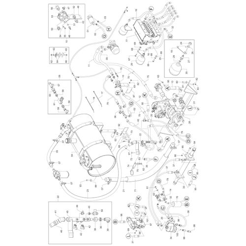 CIRCUITO HIDRAULICO - AUTOPILOT - 1156274 - VERSÃO - SAP-2008/11-  -0