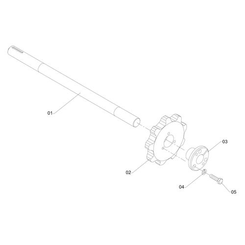 EIXO MOTRIZ MONTADO - 1156750 - VERSÃO - SAP-2010/2-  -0