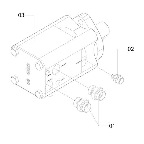 MOTOR HIDRAULICO ORBITAL - MEC - 1156846 - VERSÃO - SAP-2010/6-  -0