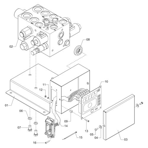 BLOCO DE COMANDO DOS MOTORES - ELET 1157270 (CONJUNTO COMPLETO) BLOCO DE COMANDO DOS MOTORES - ELET 1157270 (CONJUNTO COMPLETO)