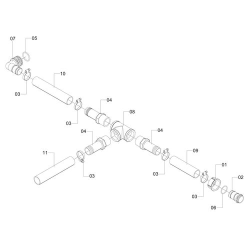 CONJ. MANG. RETORNO COMANDO DE VALVULA 1157649 (CONJUNTO COMPLETO) CONJ. MANG. RETORNO COMANDO DE VALVULA 1157649 (CONJUNTO COMPLETO)