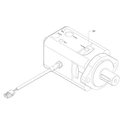 MOTOR HIDRAULICO ORBITAL - ELET - 1158554 - VERSÃO - SAP-2013/11-  -0