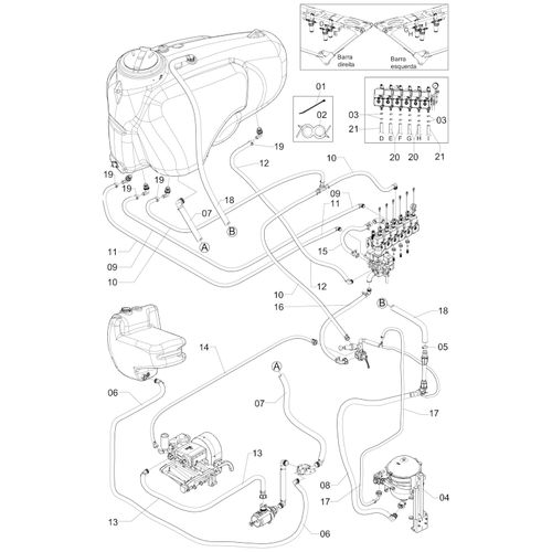 CIRCUITO DEFENSIVO JP150 BK3024 MOD.4 - 1158679 - VERSÃO - SAP-2009/3-  -0