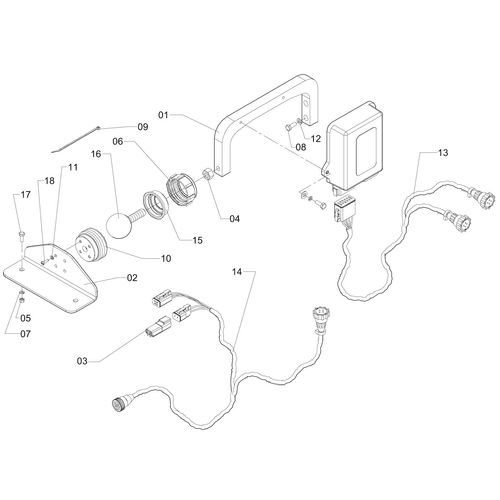 CONJUNTO COMUTADOR DE SEGM.  PRE MONTADO - 1158810 - VERSÃO - SAP-2012/3-  -0