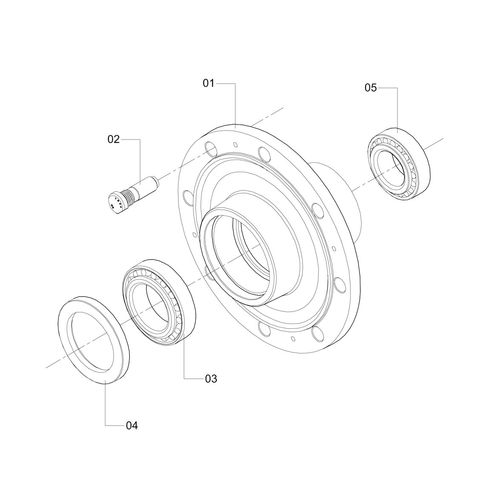 CUBO DA RODA PRENSADO BK-3024 1160398 (CONJUNTO COMPLETO) CUBO DA RODA PRENSADO BK-3024 1160398 (CONJUNTO COMPLETO)