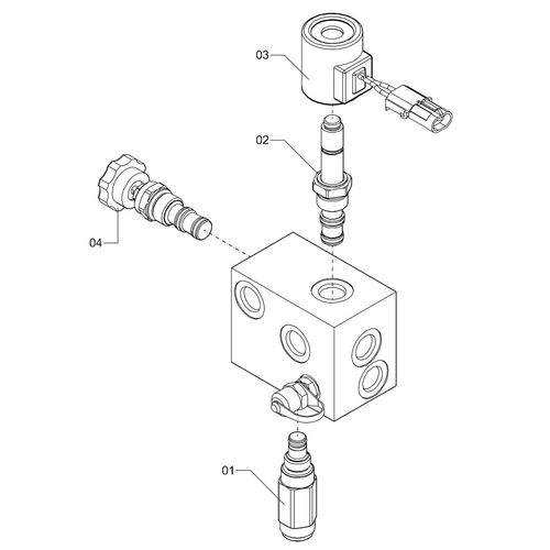 BLOCO DO MEXEDOR 4X4 COMPLETO - 1161781 - VERSÃO - SAP-2015/10-  -0