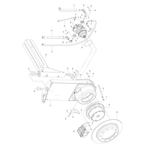 SUB MONT HIDR - PERNA DIANTEIRA ESQUERDA - 1163123 - VERSÃO - SAP-2009/8-  -0