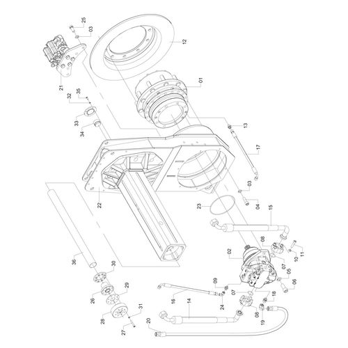 SUB MONT HIDR - PERNA TRASEIRA ESQUERDA - 1163124 - VERSÃO - SAP-2009/9-  -0