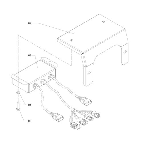 MODULO SENSOR DE BARRAS STAR C/ SUPORTE 1163291 (CONJUNTO COMPLETO) MODULO SENSOR DE BARRAS STAR C/ SUPORTE 1163291 (CONJUNTO COMPLETO)