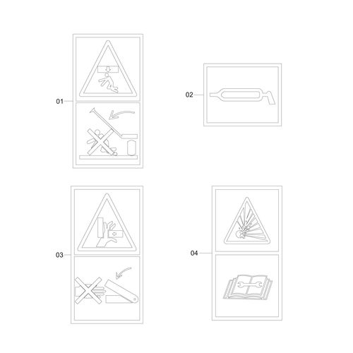 Cartela de adesivos da barra BK 3024 - 1164260 - VERSÃO - SAP-2012/12-  -0