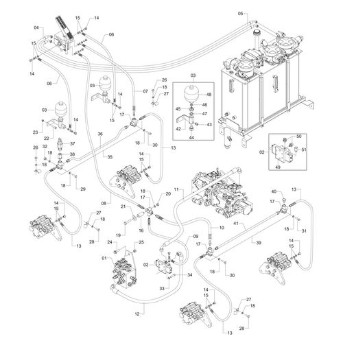 CIRC HIDR TRANSMISSÃO VORTEX RED. PLAN. - 1167132 - VERSÃO - SAP-2009/12-A -0
