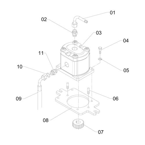 MOTOR HIDRAULICO DO VENTILADOR COMPLETO 1167310 (CONJUNTO COMPLETO) MOTOR HIDRAULICO DO VENTILADOR COMPLETO 1167310 (CONJUNTO COMPLETO)