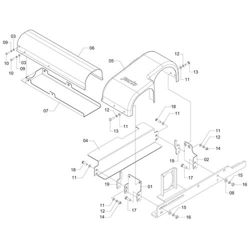 CONJUNTO PROTETOR POLIAS E CARDAN(NR-31) 1167512 (CONJUNTO COMPLETO) CONJUNTO PROTETOR POLIAS E CARDAN(NR-31) 1167512 (CONJUNTO COMPLETO)