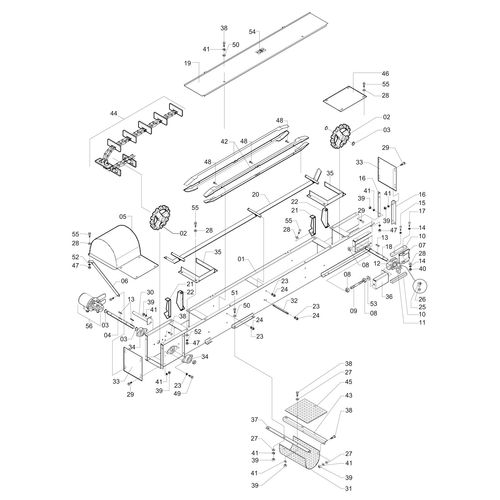 TRANSPORTADOR TRANSVERSAL 1168729 (CONJUNTO COMPLETO)