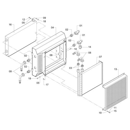 RADIADORES DE ÓLEO - COMPLETO 1169238 (CONJUNTO COMPLETO) RADIADORES DE ÓLEO - COMPLETO 1169238 (CONJUNTO COMPLETO)