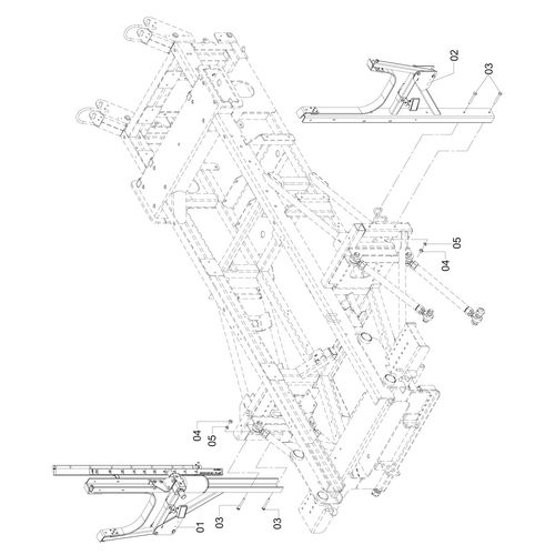 APOIO DAS BARRAS UP-2000 - PLUS 1169715 (CONJUNTO COMPLETO) APOIO DAS BARRAS UP-2000 - PLUS 1169715 (CONJUNTO COMPLETO)