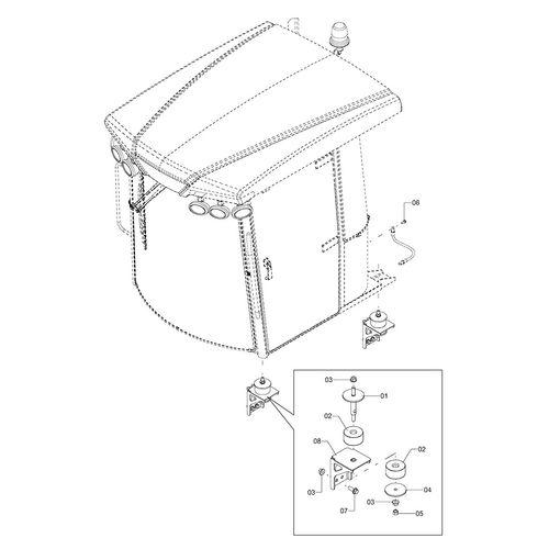 ELEMENTO LIGAÇÃO CABINE - 1170670 - VERSÃO - SAP-2018/6-  -1
