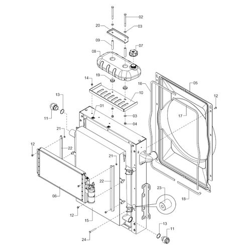 SUBMONTAGEM DOS RADIADORES - 1171698 - VERSÃO - SAP-2015/6-03-0