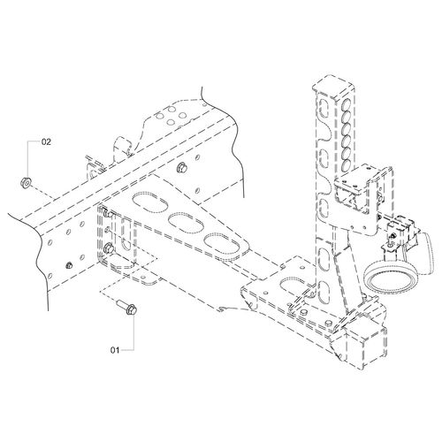 ELEMENTO LIGAÇÃO APOIO DA BARRA 1171791 (CONJUNTO COMPLETO) ELEMENTO LIGAÇÃO APOIO DA BARRA 1171791 (CONJUNTO COMPLETO)